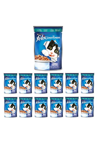 Purina Felix Felix Ton Balıklı Yetişkin Kedi Pouch 85 Gr X 12 Adet