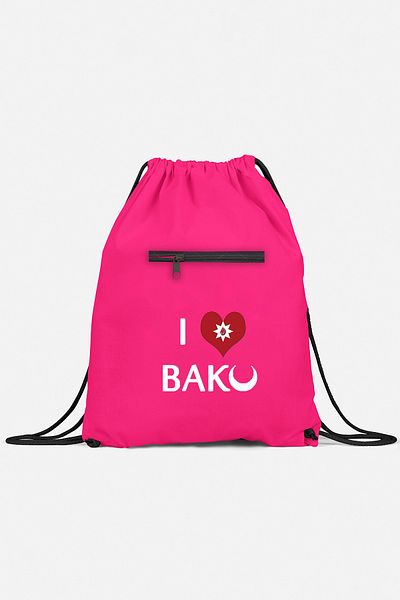 herotasarım Αθλητικό σακίδιο πλάτης Baku - i Love Baku bll4597