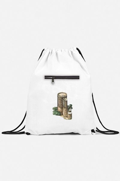 herotasarım Αθλητικό σακίδιο πλάτης για κορίτσια - Baku Castle BLR4582