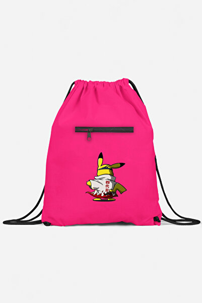 herotasarım حقيبة ظهر رياضية نينجا بيكاتشو - موديل BLL4404