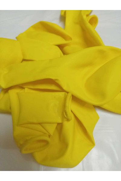 asöy Pastel Yellow Balloon 10 Pieces Standard Size 30 Cm Pastel Colored Party Balloon Birthday