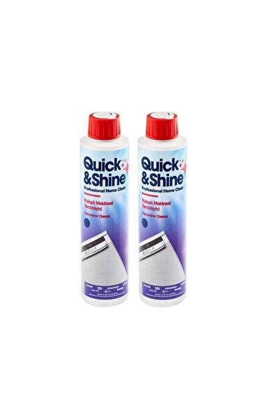 Quick&Shine Bulaşık Makinesi Temizleyici 200 ml 2 Adet