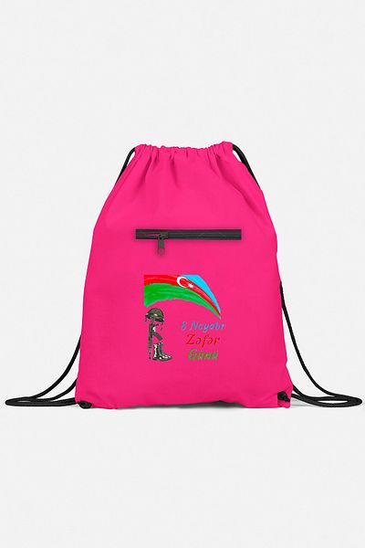 herotasarım Azerbaijan Victory Day Sports Backpack - BLL4594