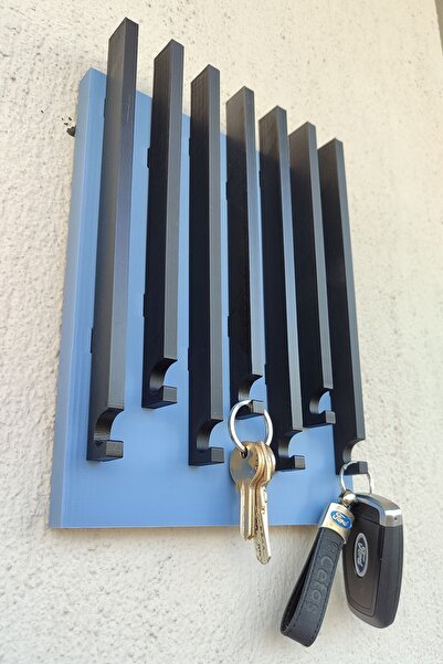 Plodna House Anahtarlık Askısı 27 X 20 Cm Duvar Süsü Plastik