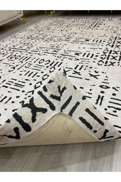 LİMAY Husa de covor fara bureti - Lavabila - Practica - Modele de huse decorative pentru covoare