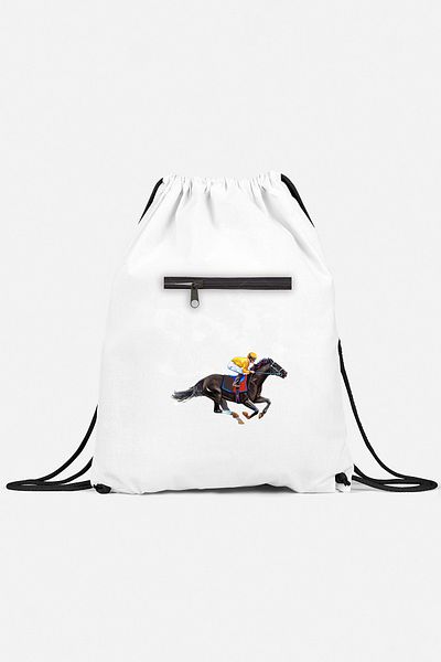 herotasarım Αθλητικό σακίδιο πλάτης Racing Horse - BLL4456