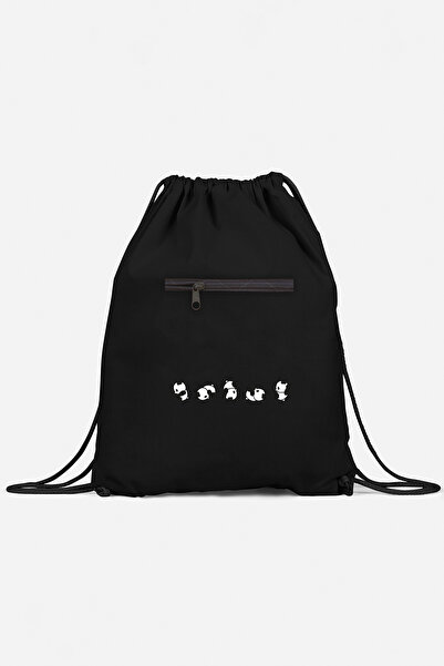 herotasarım Panda Patterned Sports Backpack - Bll4467