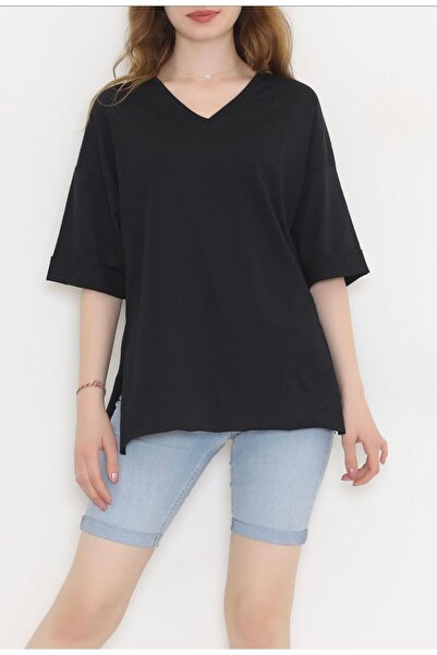 cacobutik v yaka oversize t-shirt