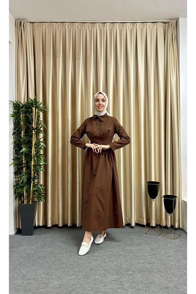 HB MODA COLLECTİON Κομψό φόρεμα με δεμένο