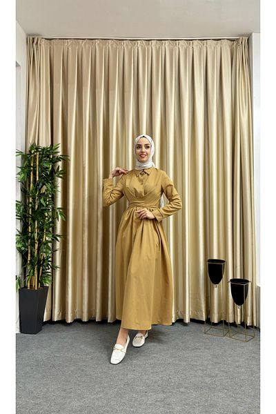 HB MODA COLLECTİON Κομψό φόρεμα με δεμένο