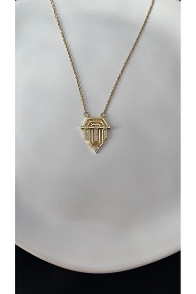 TREND AL&İN Kararmaz Çelik Serenay Kolyesi Rozet