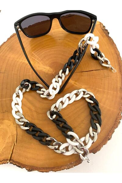 canan dizayn Bone Acrylic Chain Glasses Hanger Rope ( Nk.sy.by )