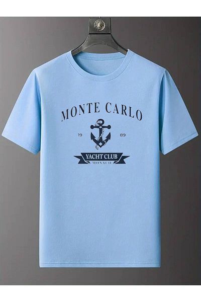 LEIVOR Памучна тениска с шарки Monte Carlo