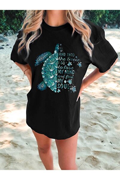 l'eivor Γυναικείο μπλουζάκι με σχέδιο Sea Turtle