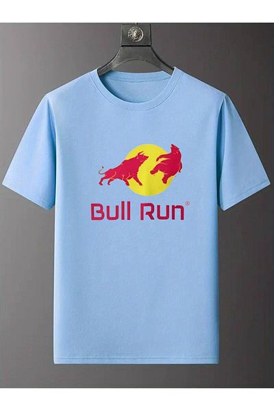 LEIVOR Βαμβακερό μπλουζάκι Unisex με στάμπα Bitcoin Bull Run