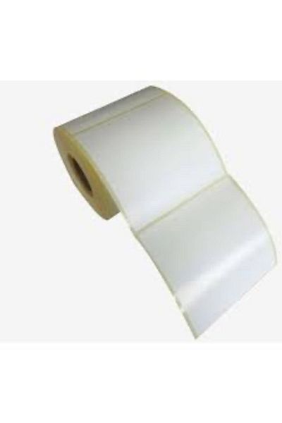 AYSAN ETİKET 66mm X 25mm P.p Opaque Barcoded Blank Adhesive Label