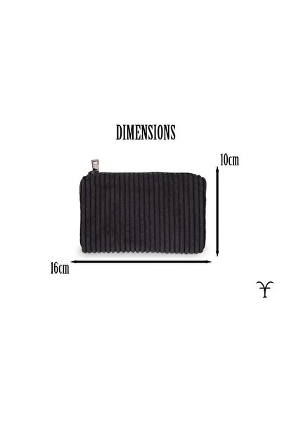 Aftaries Stylish Handmade Corduroy Hand Wallet, Coin Purse