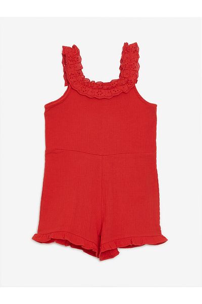 LC Waikiki LCW Baby Girl Crew Neck Sleeveless Solopet