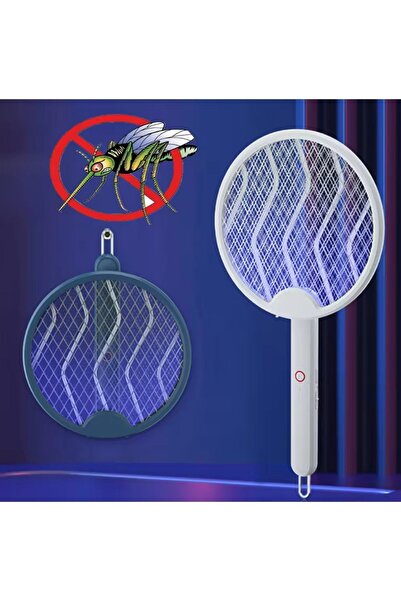 Reidan Şarjlı Raket Sinek Sivrisinek Öldürücü Cız Usb Katlanabilir Uv Işıklı ...