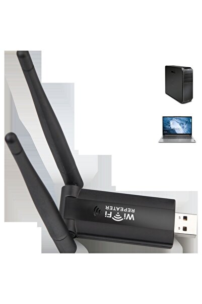 Reidan Kablosuz Wifi Alıcı 300 Mbps Antenli Wireless Adaptör Kablosuz Ağ Pc Wifi Alıcı Usb 300mbps