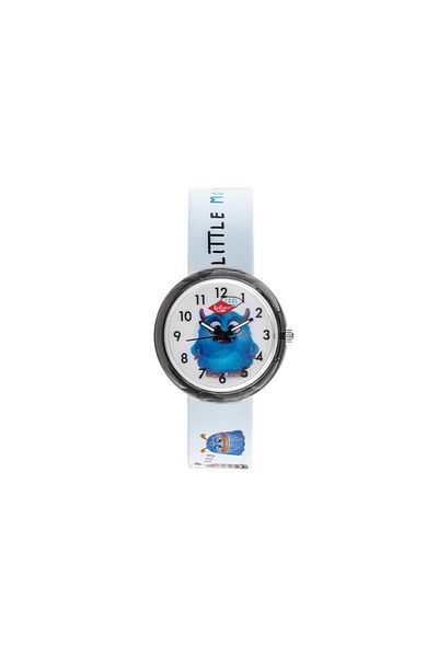 Lee Cooper Lee Cooper Kids PC21S Movement Watch, Analog Display and Silicone Strap - LC.K.4.633, White