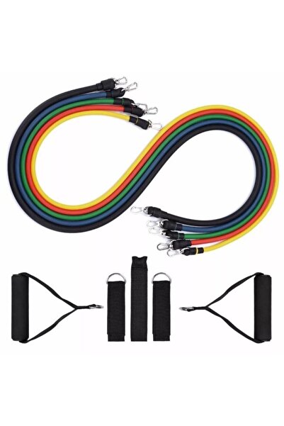 aslan sepet 11-компонентен мултифункционален комплект ленти за пилатес и фитнес