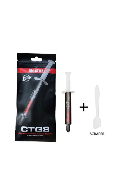 Reidan Maxtor Cpu Termal Macun 4 grm 12,8W/m.k işlemci şırıngasıTermal İletke...