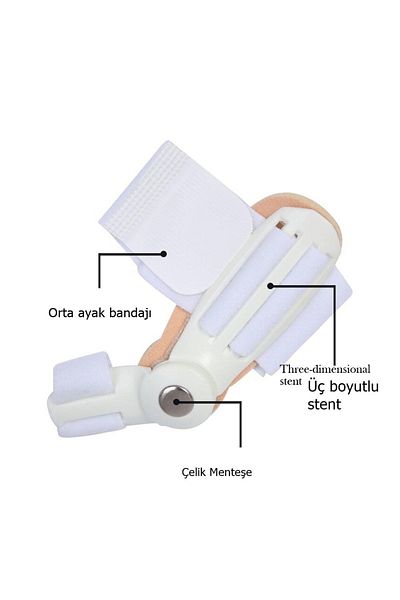 Reidan Big Toe Liner - Bone Bunion Corrector, Toe Separator Hallux