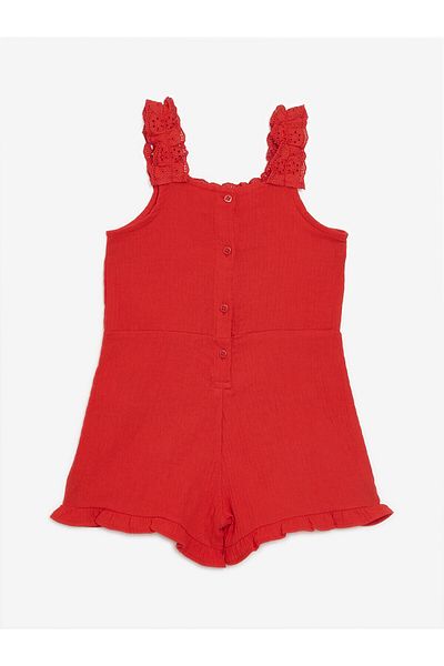 LC Waikiki LCW Baby Girl Crew Neck Sleeveless Solopet