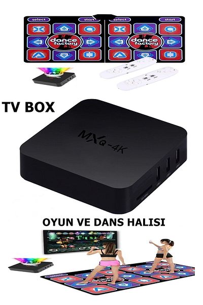 Reidan Android Wife Tv Box Media Player 4K Dance Mat Carpet Gift Play Dance Game Hdm