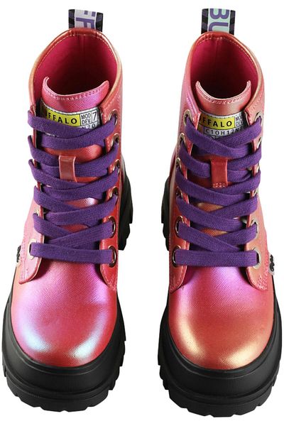 Buffalo Aspha Lace Up Hi - Veganes Nappa