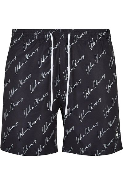 Urban Classics Herren Pattern Swim Shorts