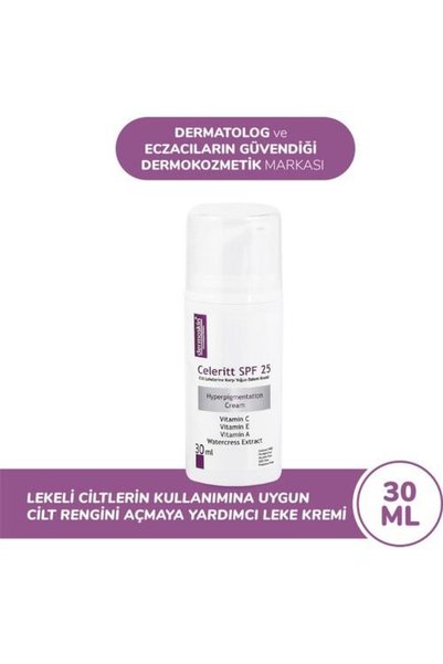Dermoskin Celeritt Spf 25 30 ml Blemish Care Cream - Teeth Whitening Foam Gift