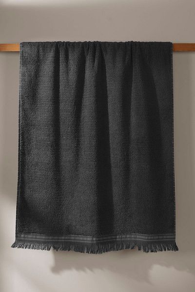 İrya Bliss 100% βαμβακερή πετσέτα μπάνιου Anthracite 70x140