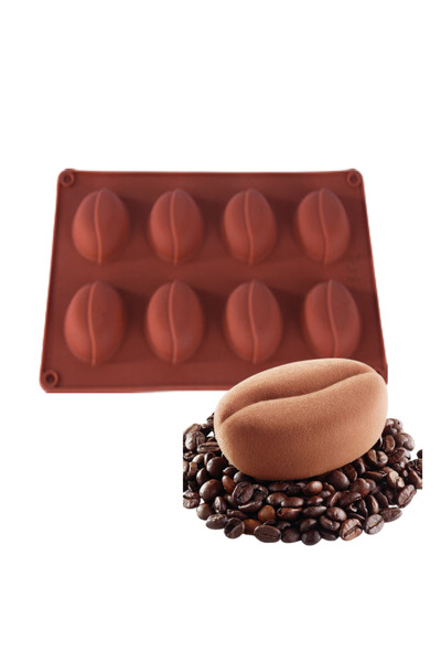 PASTRY PLANET Silikon Kahve Çekirdeği Kek Kalıbı
