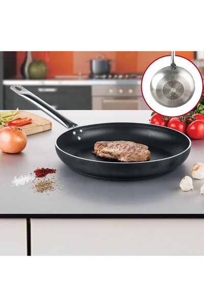 Evren 26 cm Bistro Induction Maxi Skillet - Horeca Induction Based Frying Pan...