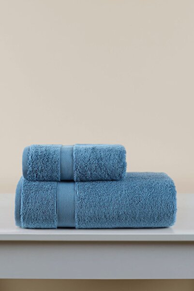 İrya Luxe 100% бавовняний рушник для обличчя, нафта синій, 50x90