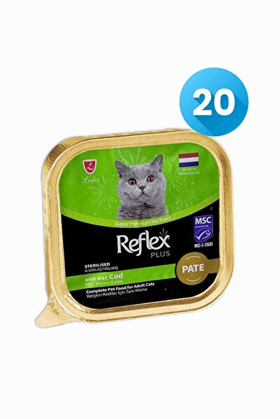 Reflex Plus Pate Morina Balıklı Kısırlaştırılmış Yetişkin Kedi Maması 85 Gr-20