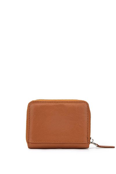 Tamer Tanca Θήκη για κάρτες Tan Unisex από γνήσιο δέρμα
