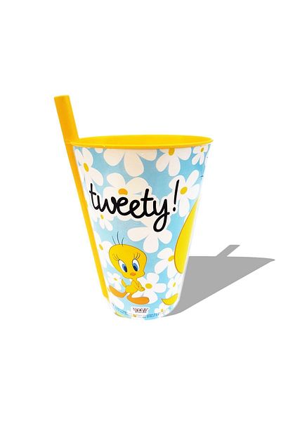 Calke Glass with Straw 400 ml