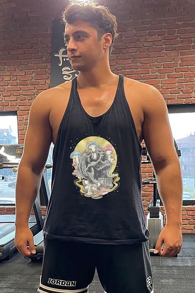 BLUU Fitness Gym Tank Top Tank Top for Sportsman