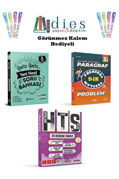 Artıbir Yayınları 3. Sınıf Yeni Nesil SB.-Paragraf & Problem-HTS Deneme Soru ...