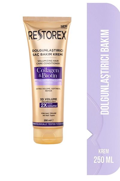 Restorex Plumping Hair Care Cream Collagen & Biotin 250 ml
