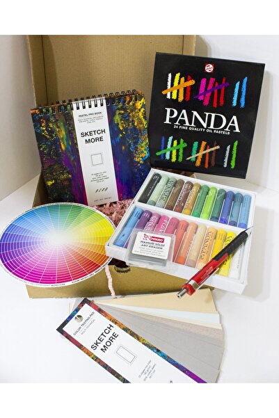 Poli Art Design مجموعة 6 منتجات أساسية جاهزة للزيت بألوان الباستيل