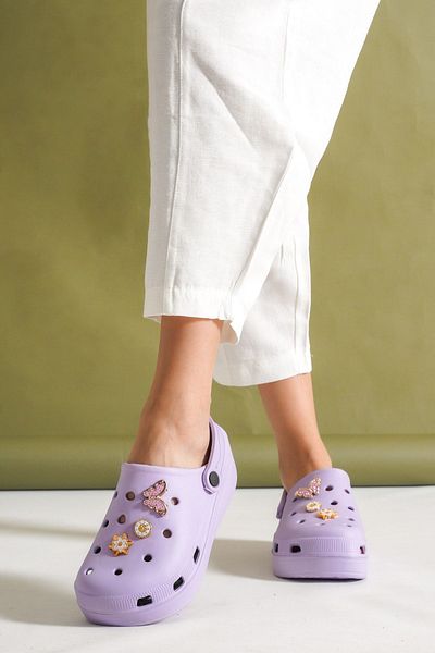 TOPUK Lilac Women's Slippers - Allis Thick Sole