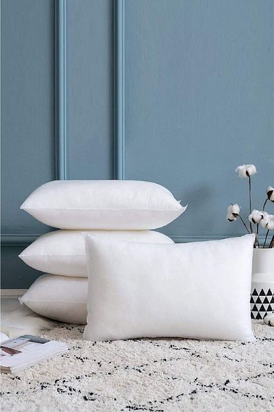 Junenext Throw Pillow Εσωτερικό Μαξιλάρι Extra Plump Pure Silicone 4 Τεμάχια
