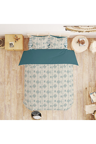 Evmila Комплект постільної білизни з принтом для двох осіб - 200x220 см (БЕЗ ...