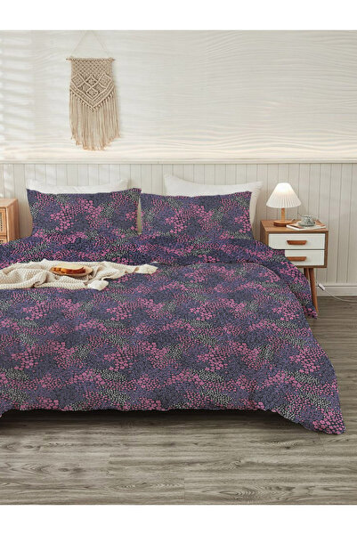 Evmila Bračni Štampano Set navlaka za poplun - 200x220 cm (VELIČINA Čaršav )