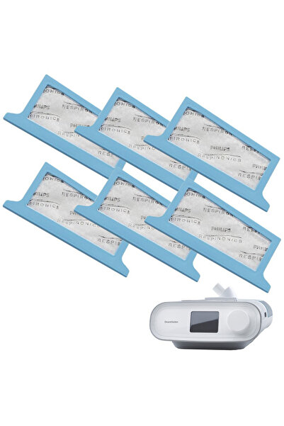 Philips DreamStation Açık Mavi Filtre 6'lı Paket(Ultra Fine Filter 6 Pack)