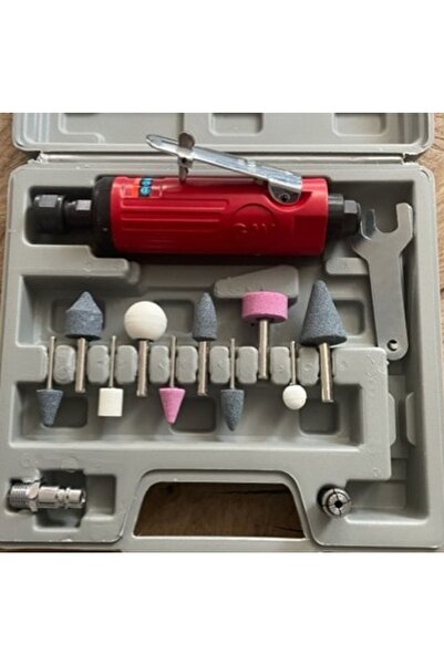 GAV Havalı Gravür Seti Kalıpçı Taşlama Seti Vızvız 1/4 Pro